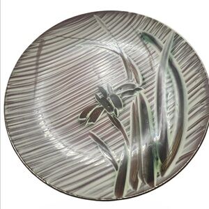 Vintage Ucagco Iris Dinner Plate - Occupied Japan Hand Crafted